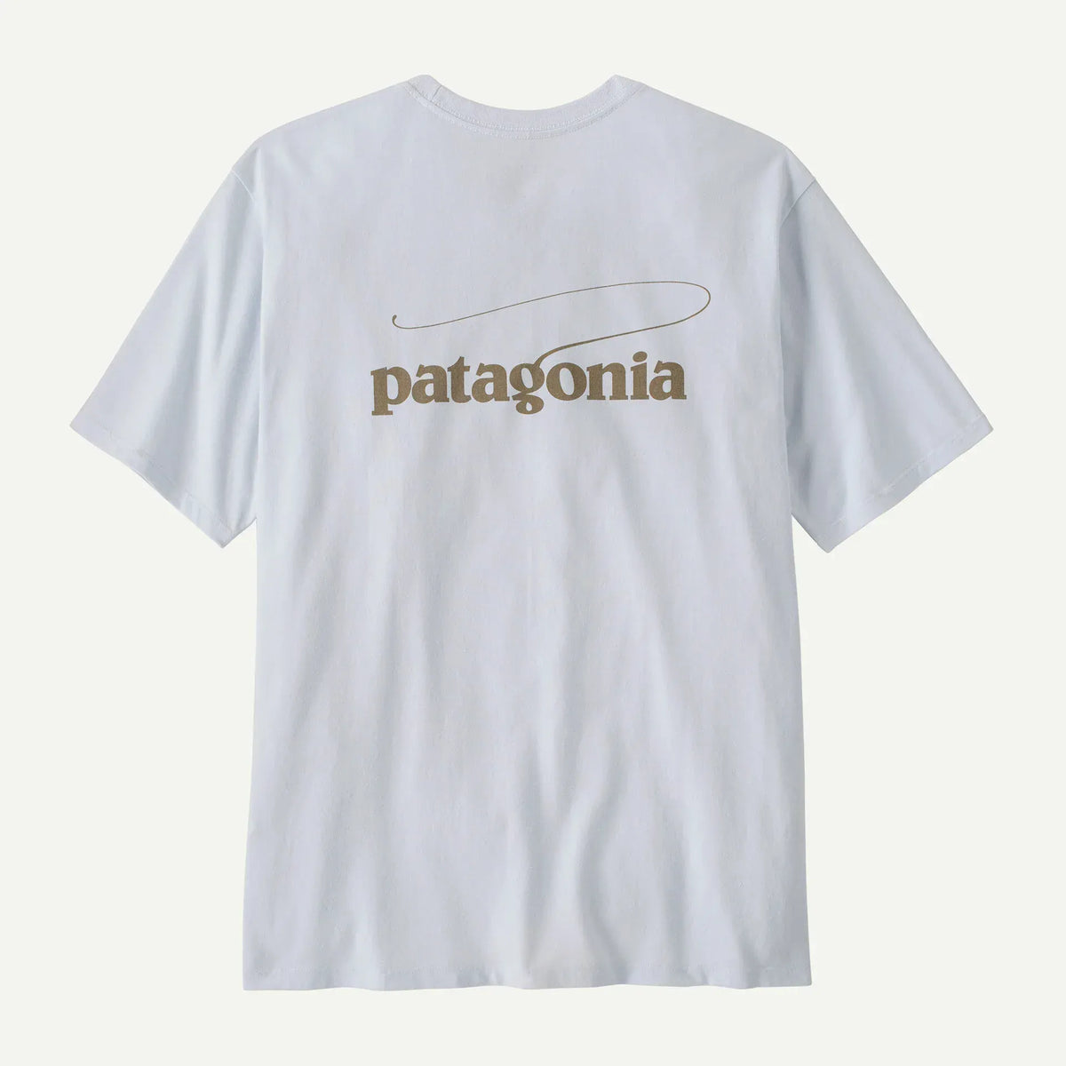 Patagonia Casting Logo Responsibili-Tee Large / White