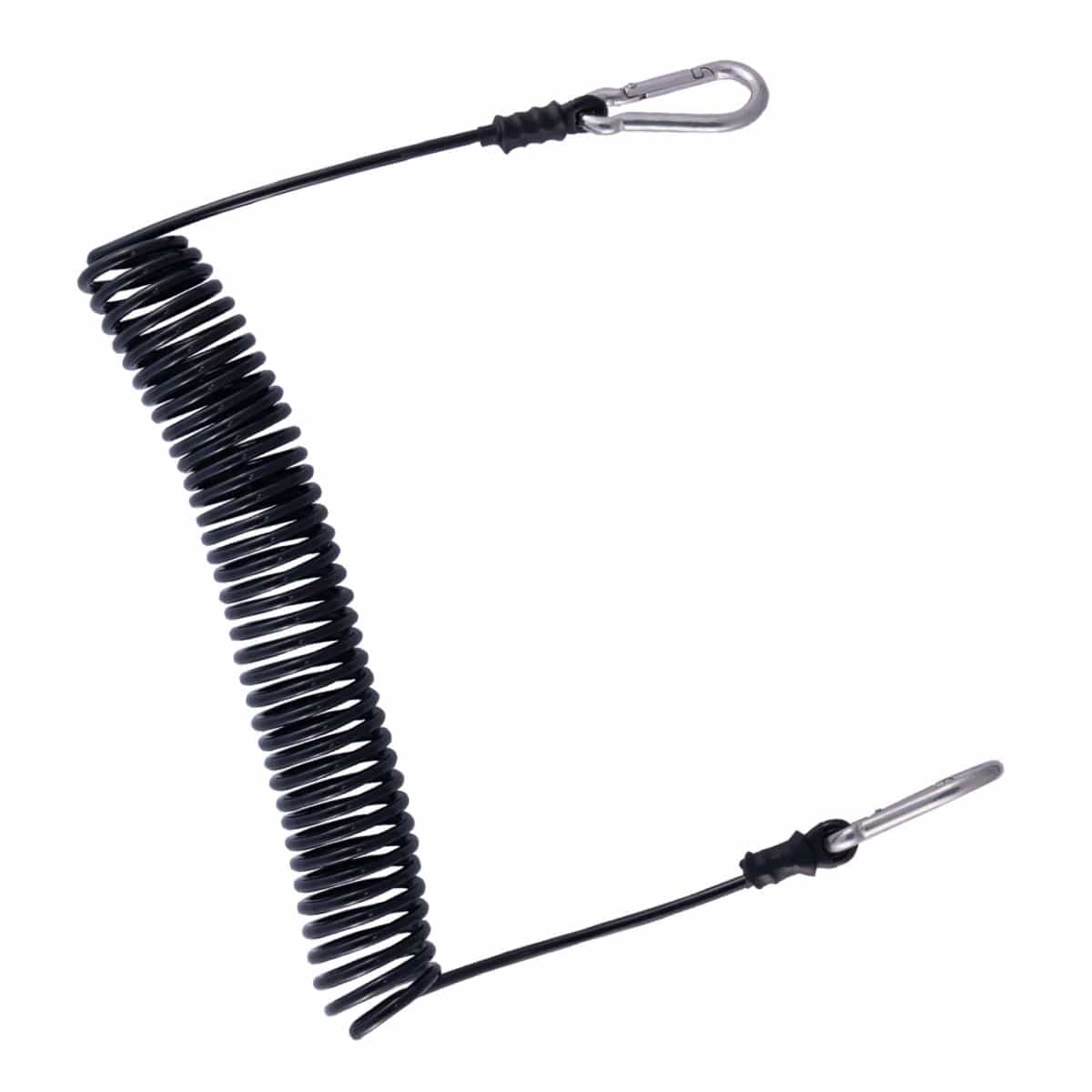Diamond Rod & Reel Safety Leashes Black