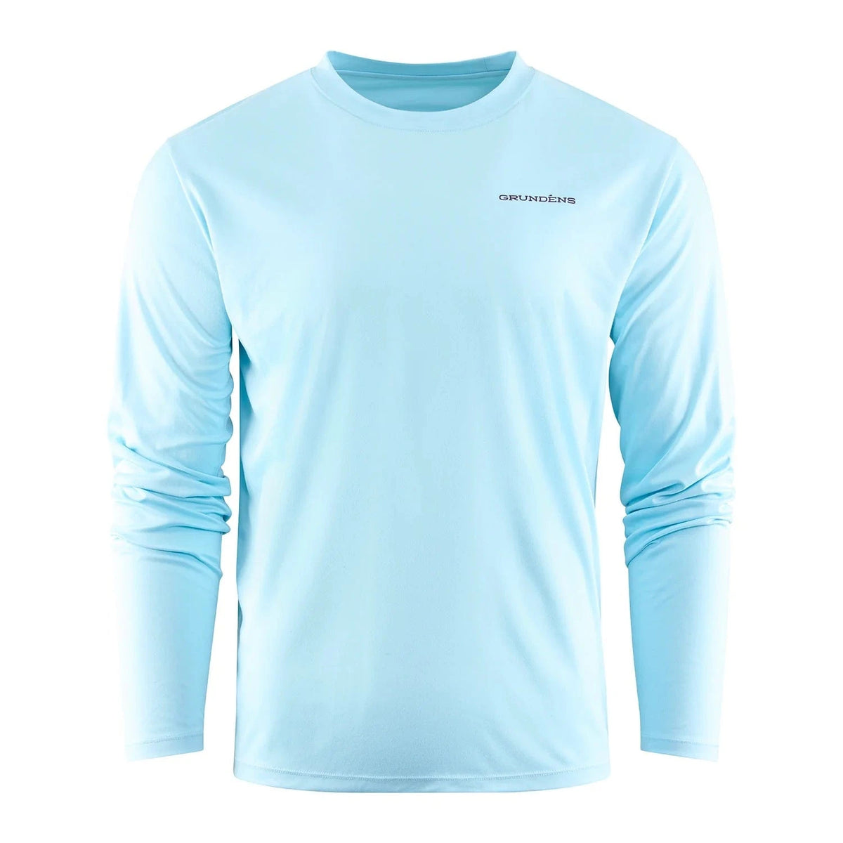 Grundens Twin Tuna LS Tech Tee (Aquamarine) Large