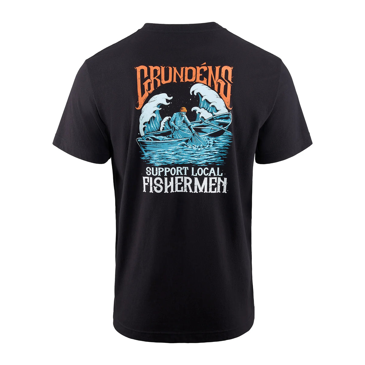 Grunden&#39;s Support Fishermen SS T-Shirt