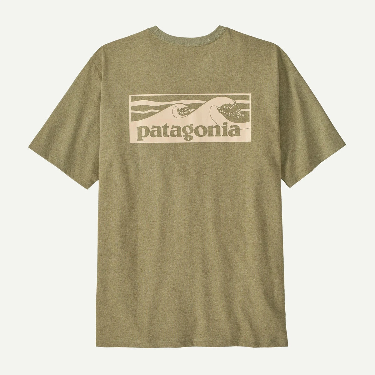 Patagonia Men's Boardshort Logo Pocket Responsibili-Tee M / Gumtree Green