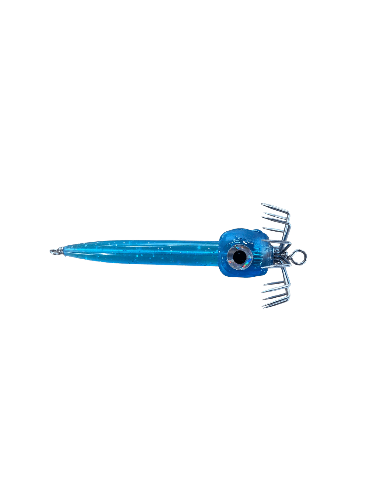Harborside Tackle Squid Jig 3.5 gram / Blue Sparkle