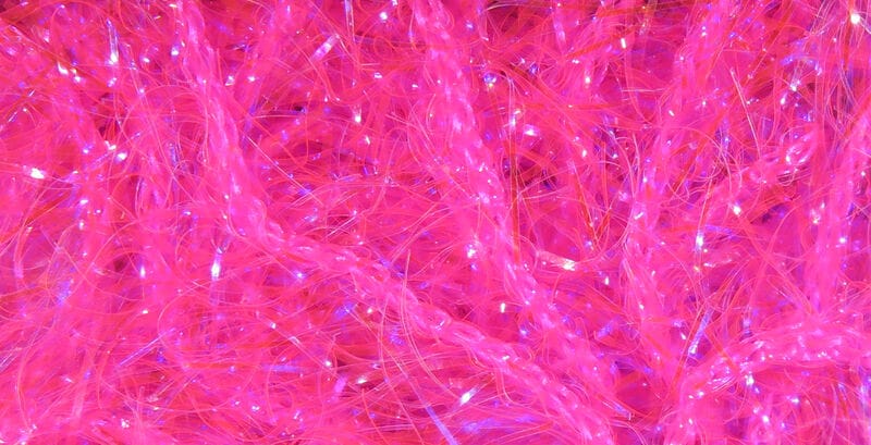 Hareline UV Polar Chenille Medium / Fl. Fuchsia