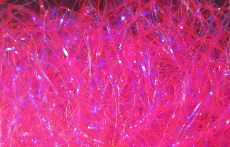 Hareline UV Polar Chenille - Standard Fl. Fuchsia