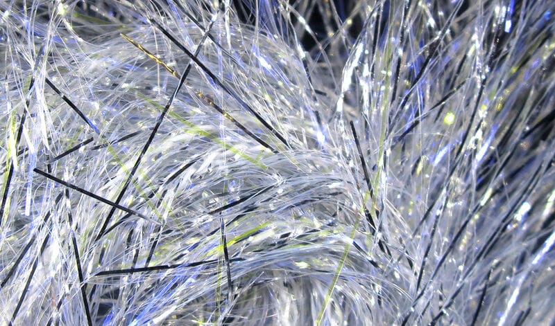 Hareline UV Polar Chenille Standard / Silver