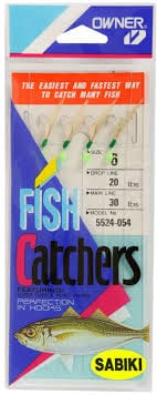 Owner Sabiki Rig Silver Rainbow 5524-054