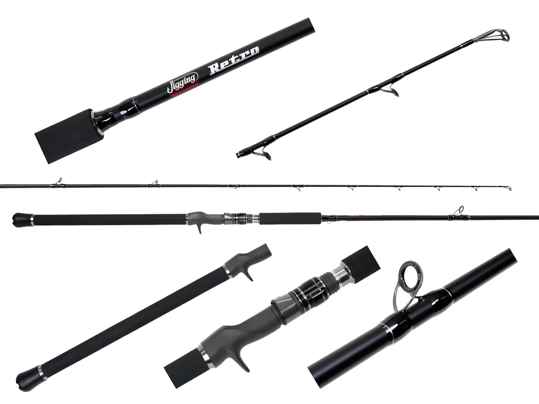 Jigging World Retro Rods JW-RET761BKC-M