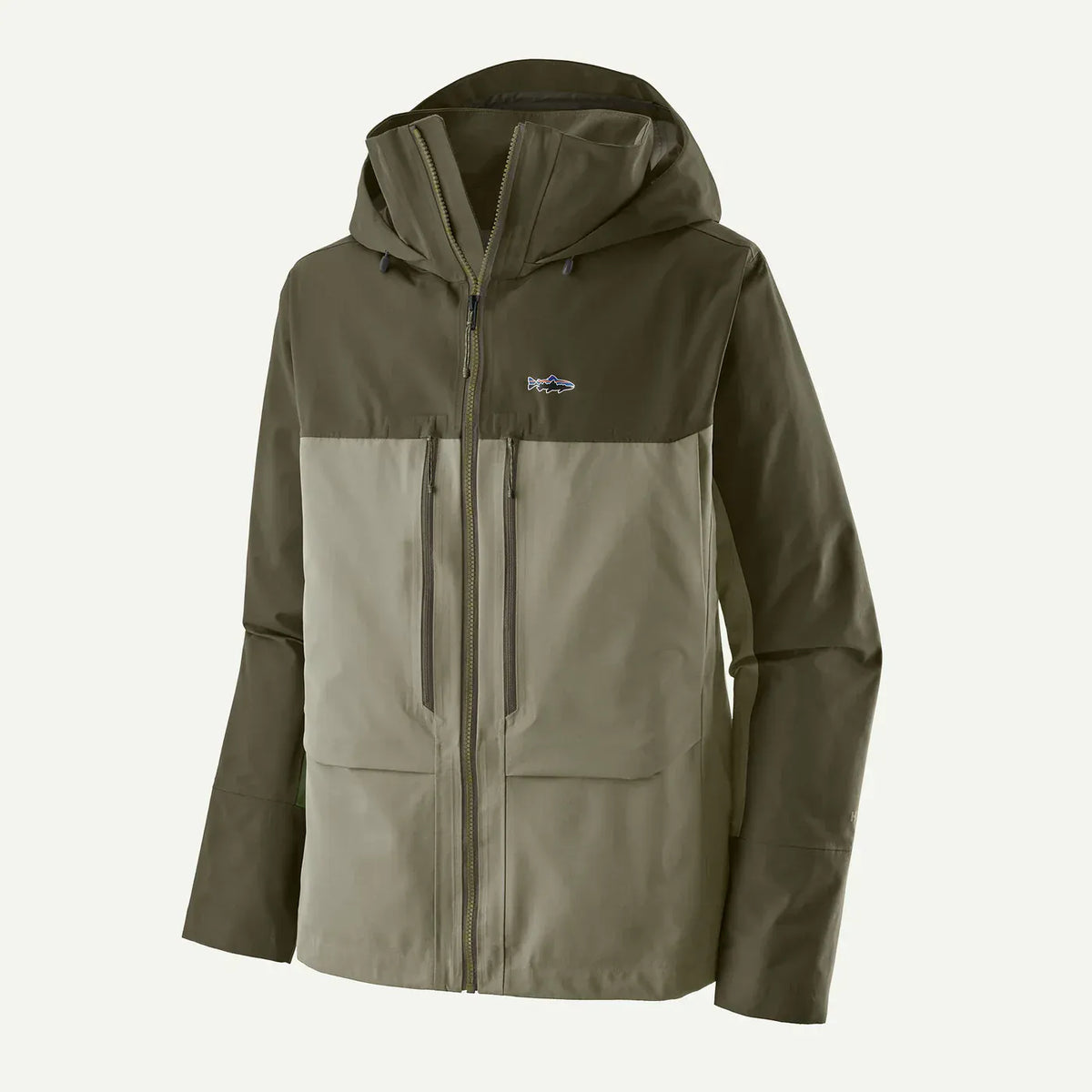 Patagonia M's Swiftcurrent Wading Jacket S / River Rock Green