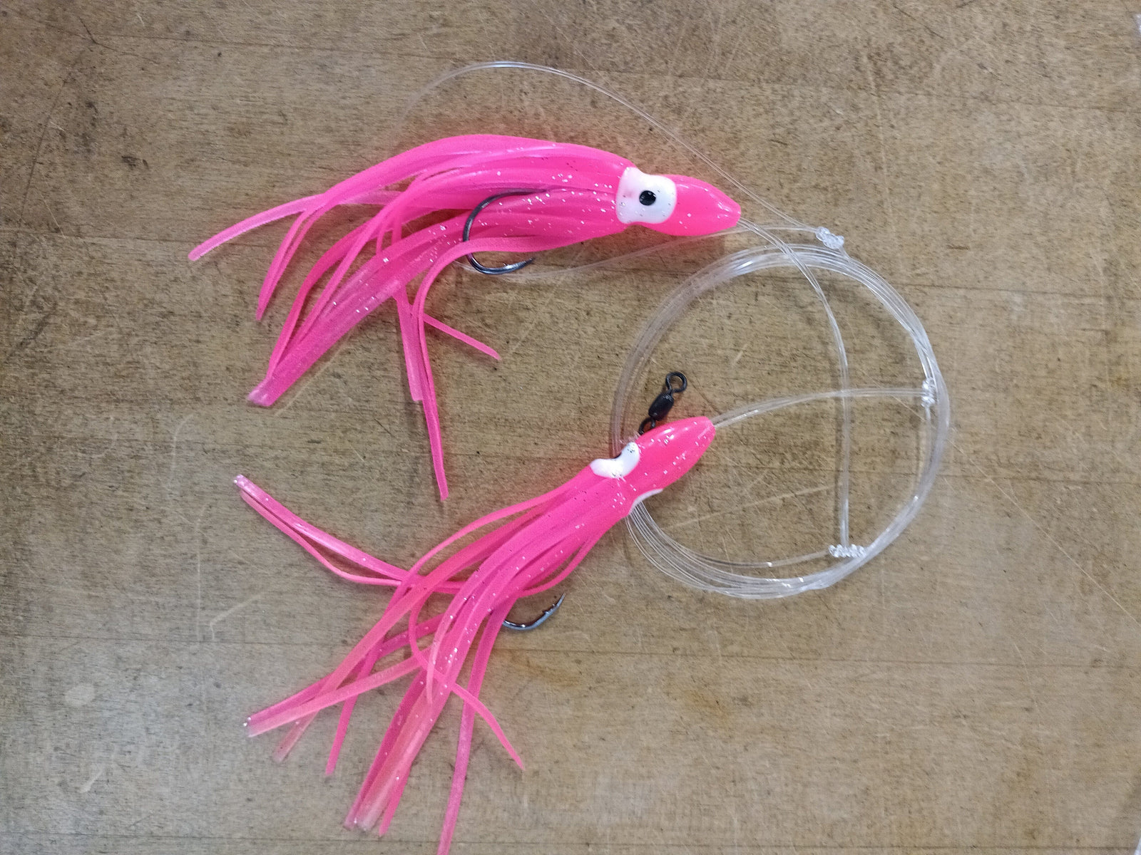 Teezer Tackle Seabass Hi- Low Rig Pink