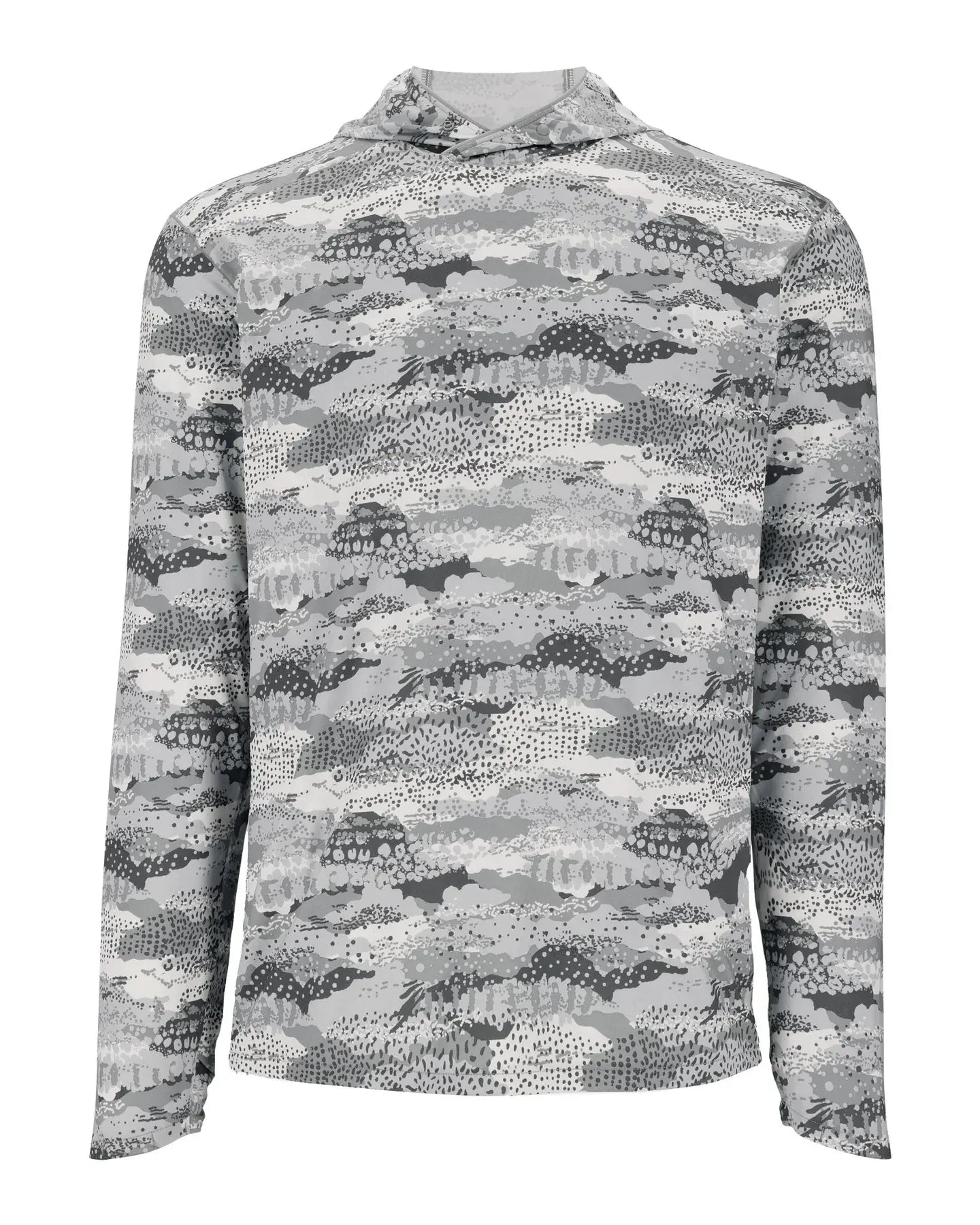 Simms Men's Bugstopper® SolarFlex® Hoody Shroud Sterling / S