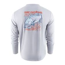 Grundens Striped Bass LS Tech Tee