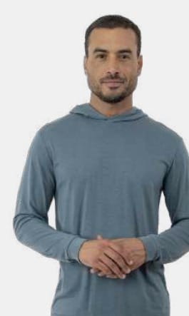 Saltwater Edge Performance Sun Hoody