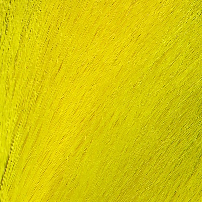 Hareline UV2 Select Bucktail - Lemon Yellow