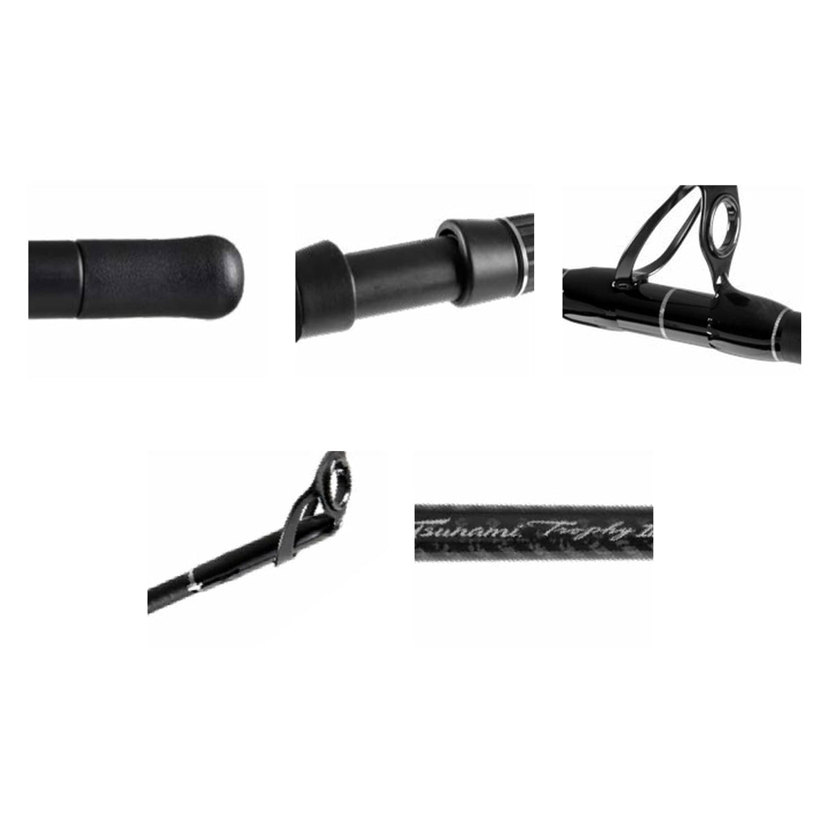 Tsunami Trophy II Stand Up & Trolling Rods