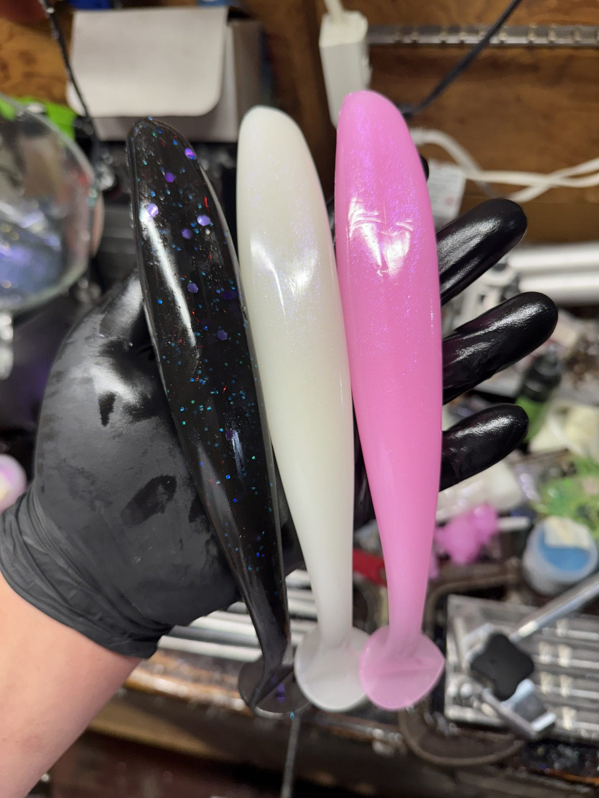 Uncle Fish's Bucktails 10" Swim Shad Slow Sinking