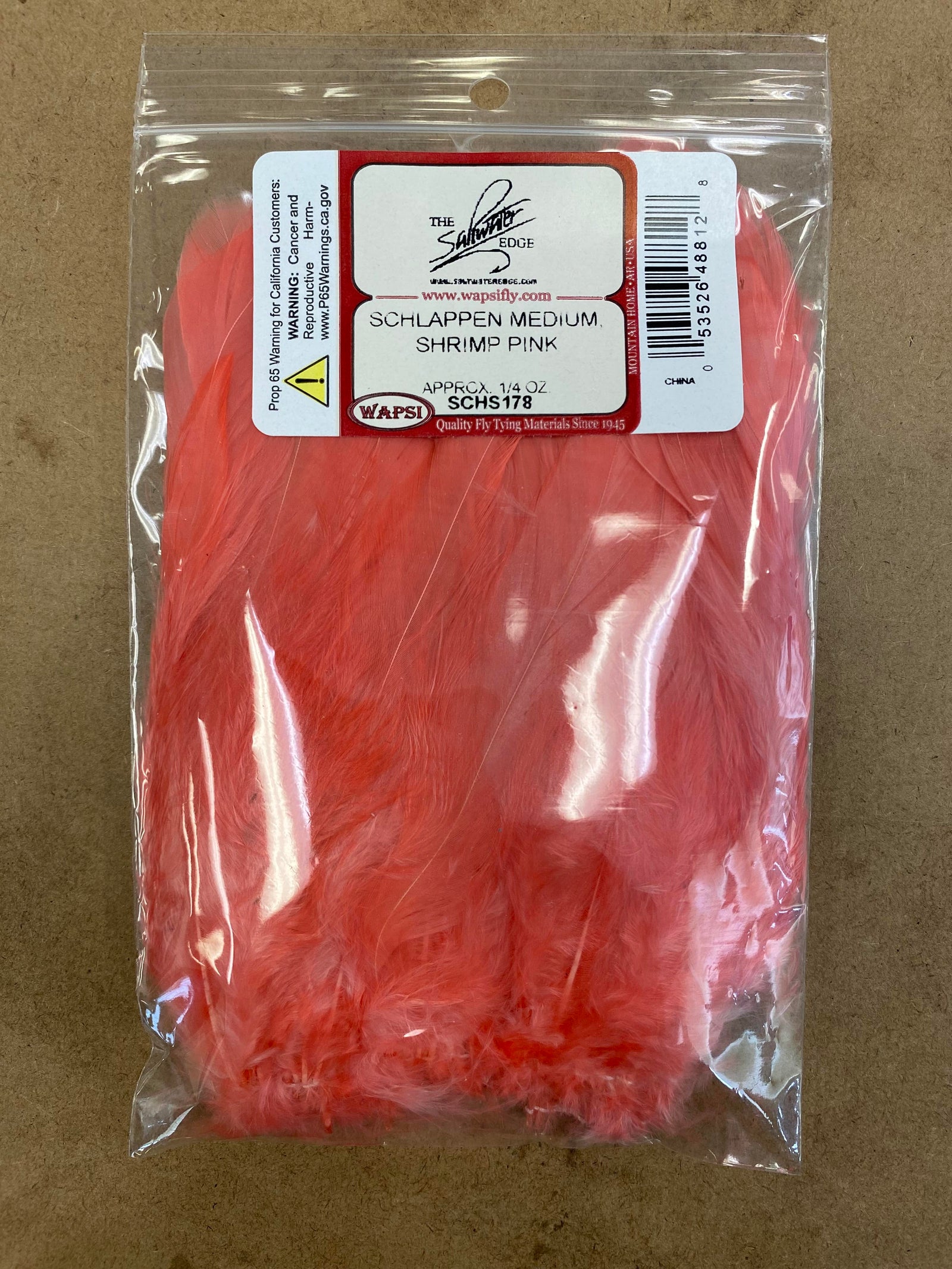 Schlappen Medium (1/4oz) Shrimp Pink