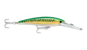 Rapala X-Rap® Magnum® XRMAG20 5.5" - 20' Dive / Gold Green Mackerel