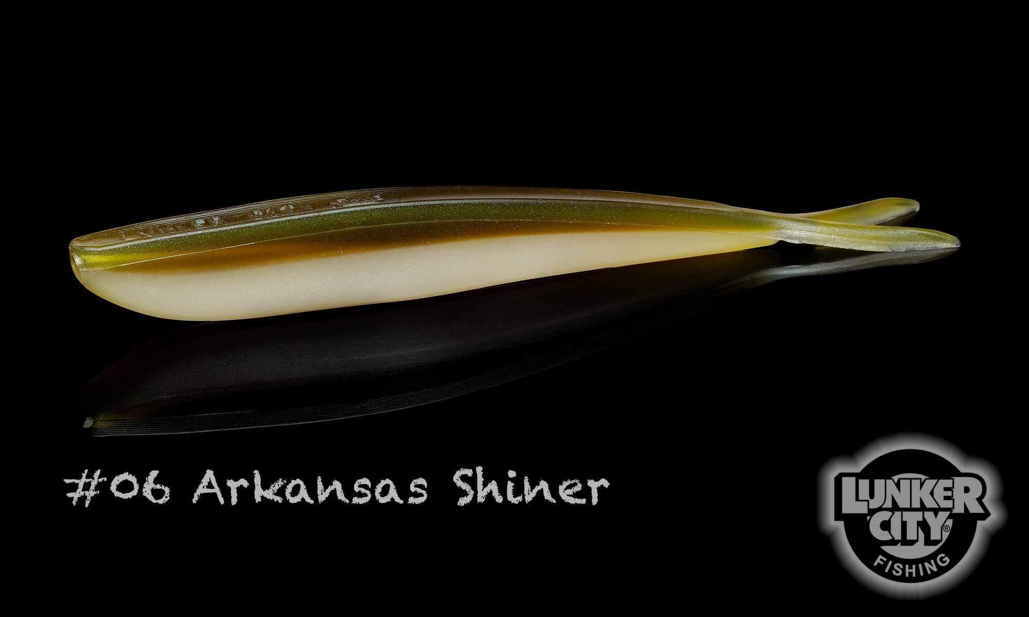 Lunker City Fin-S Shad - Arkansas Shiner