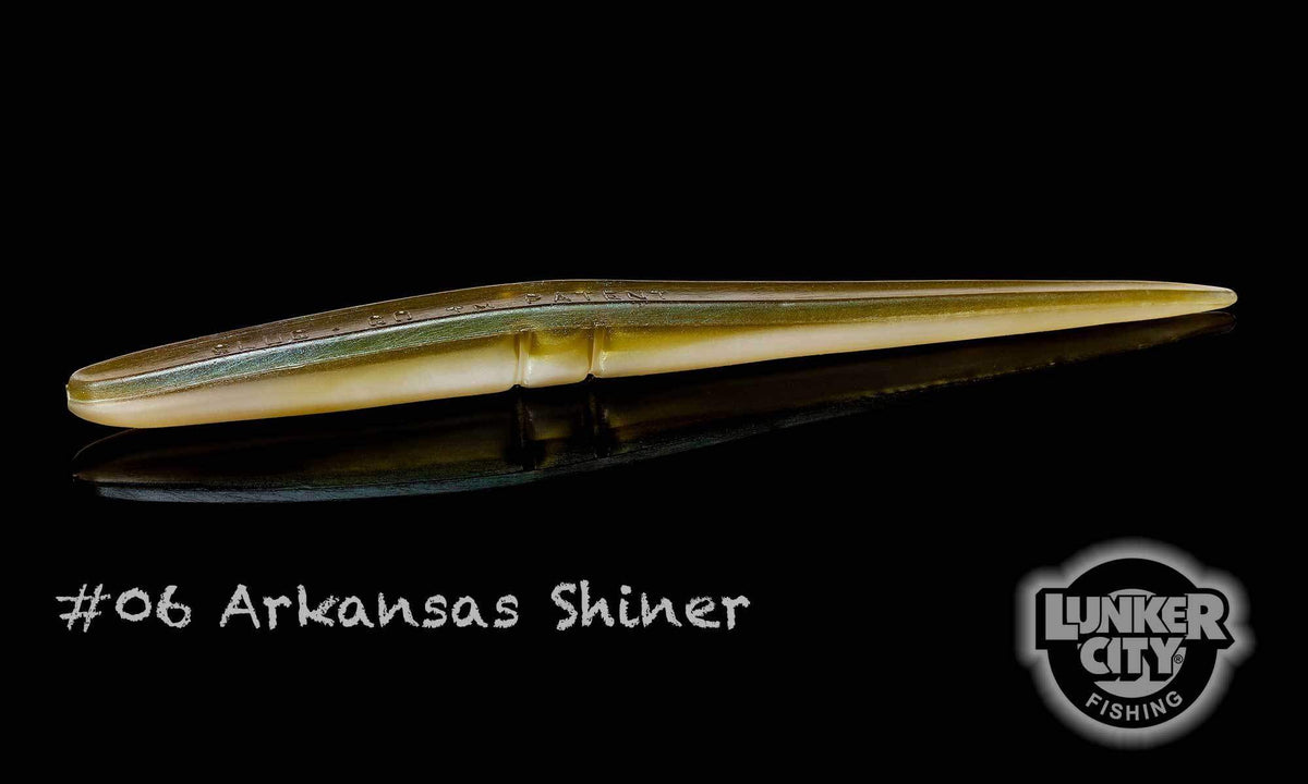 Lunker City Slug-Go 4-1/2&quot; - 8pk / Arkansas Shiner