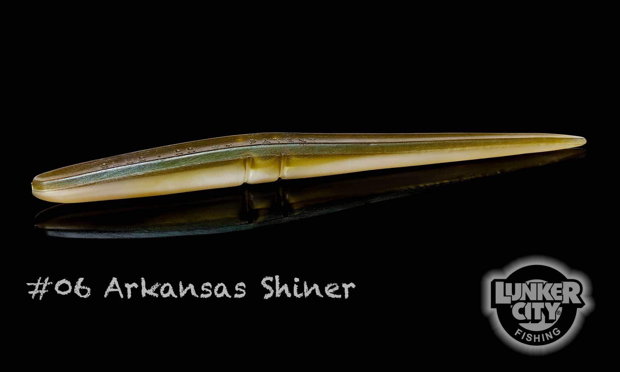 Lunker City, Esca Morbida Slug-Go, 10 per Confezione, Ayu Lunker City, Esca Morbida Slug-Go, 10 per Confezione, Ayu