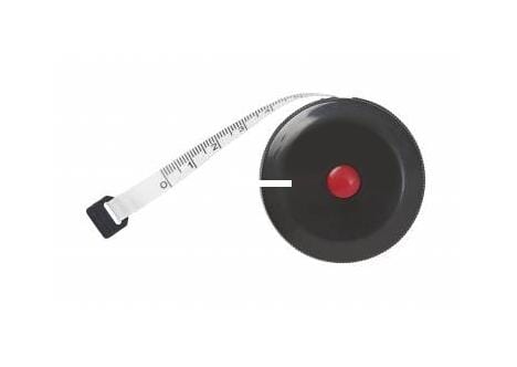 Anglers Choice 60&quot; Tape Measure Black