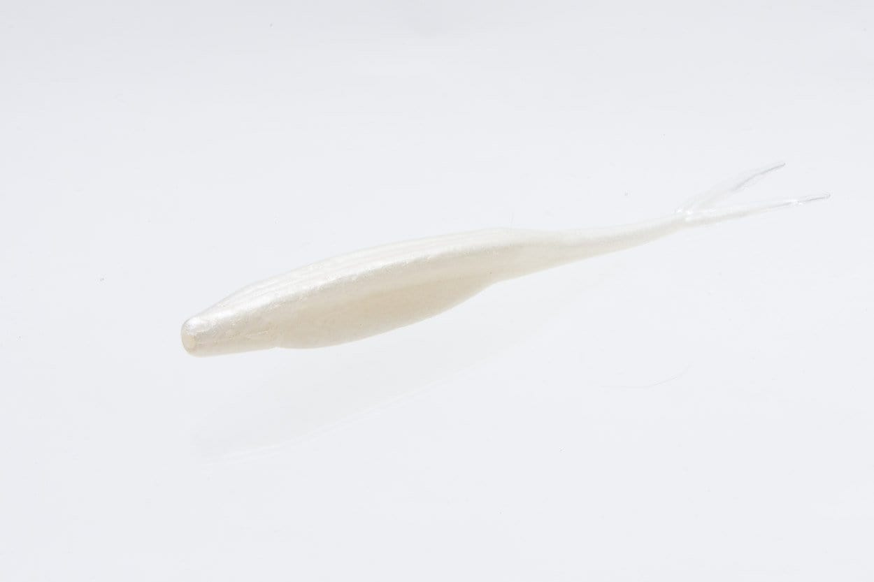 Zoom Salty Super Fluke 5.25" White Pearl