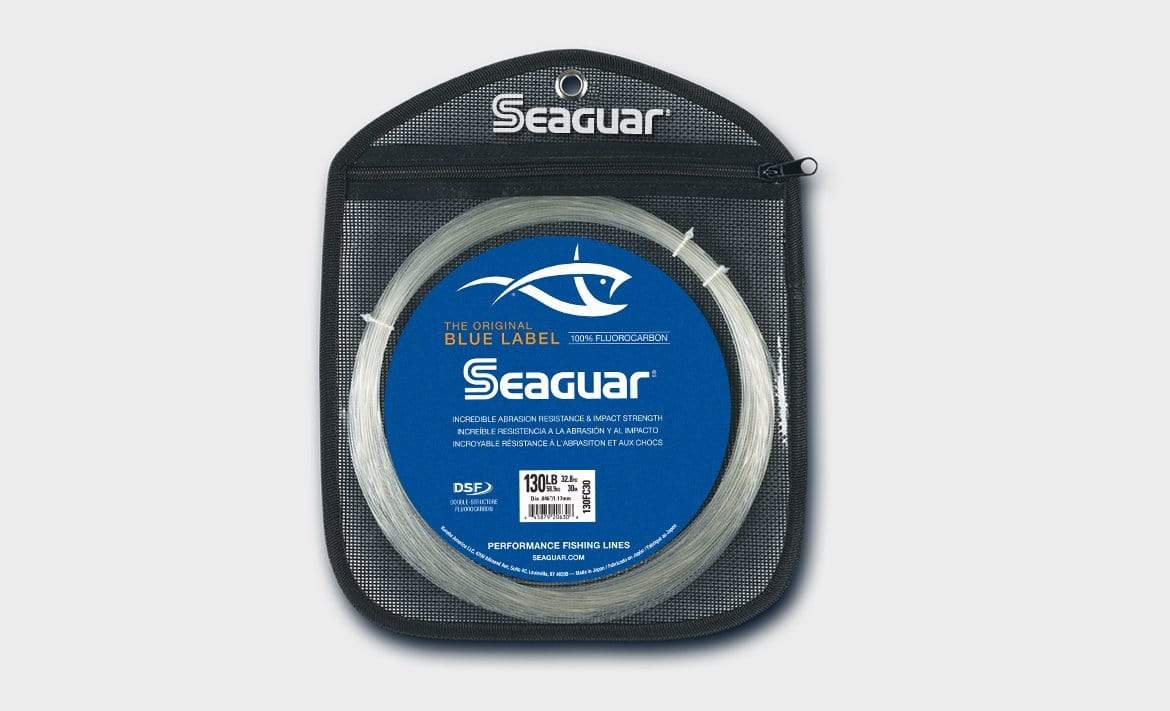 Seaguarl Blue Label Big Game 100% Fluorocarbon Fishing Line Leader,  Multiple Sizes