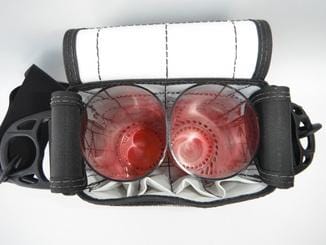 Gear-Up Surfcasting 2-Tube Mini Surf Bag - Black