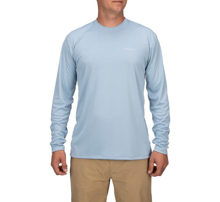 Simms Solar Tech Tee Long Sleeve - Ocean Collection