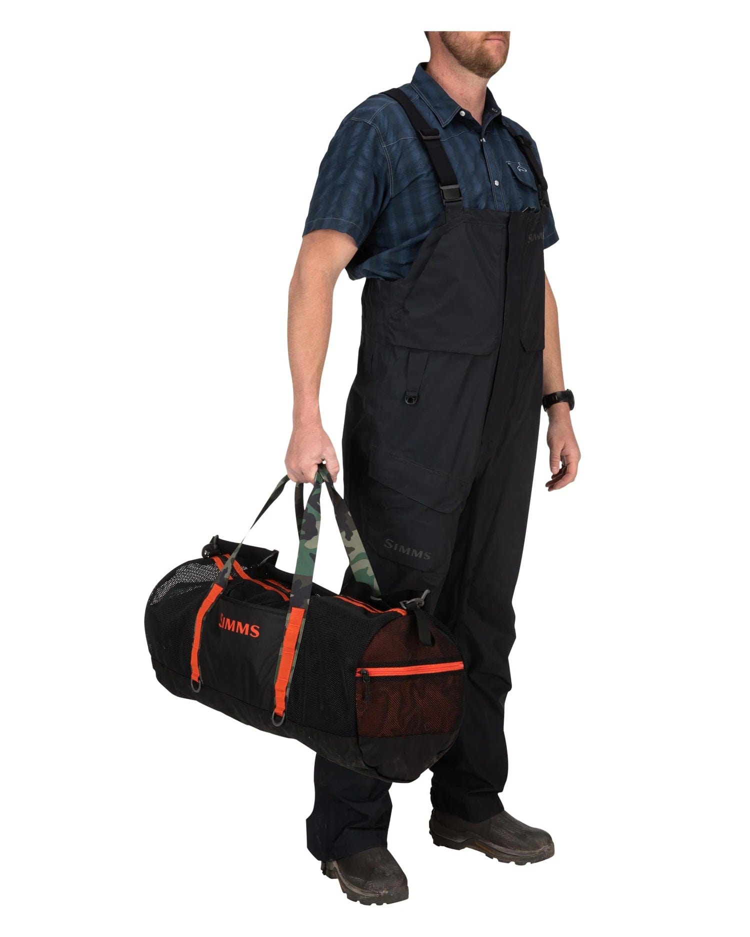 challenger tackle bag Simms Challenger Mesh Duffel - 60L