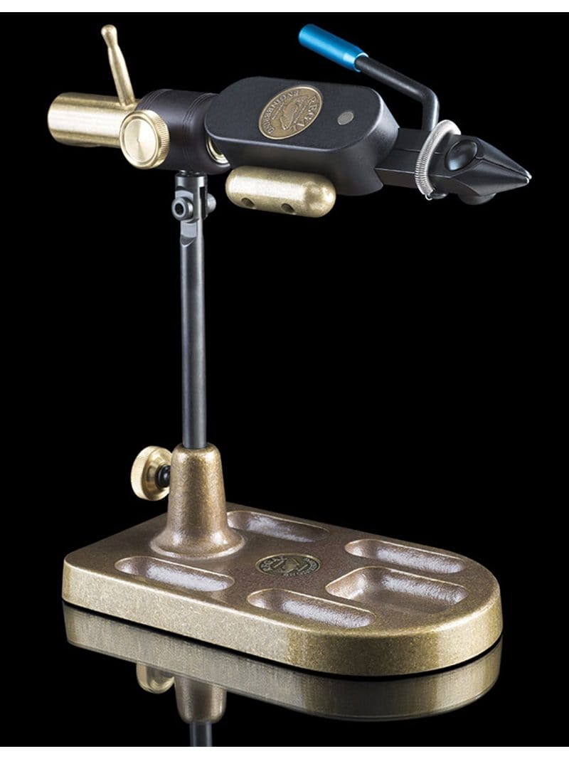 Regal Big Game Full Rotary Vise With Bronze Pedestal Base