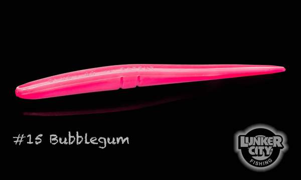 Lunker City Slug-Go 4-1/2" - 8pk / Bubblegum