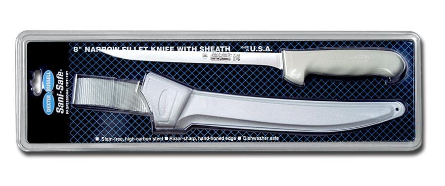 Dexter Sani-Safe Narrow Fillet Knives with Sheath