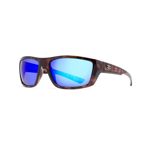 Calcutta Shock Wave Sunglasses Tortoise/Blue Mirror