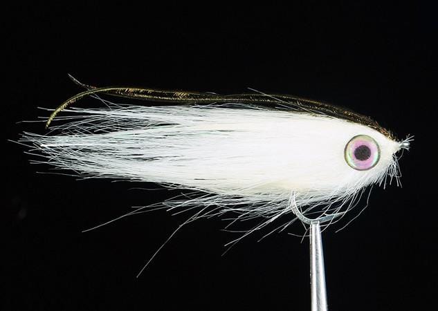 Bowen's Mandolin Minnow White 1/0
