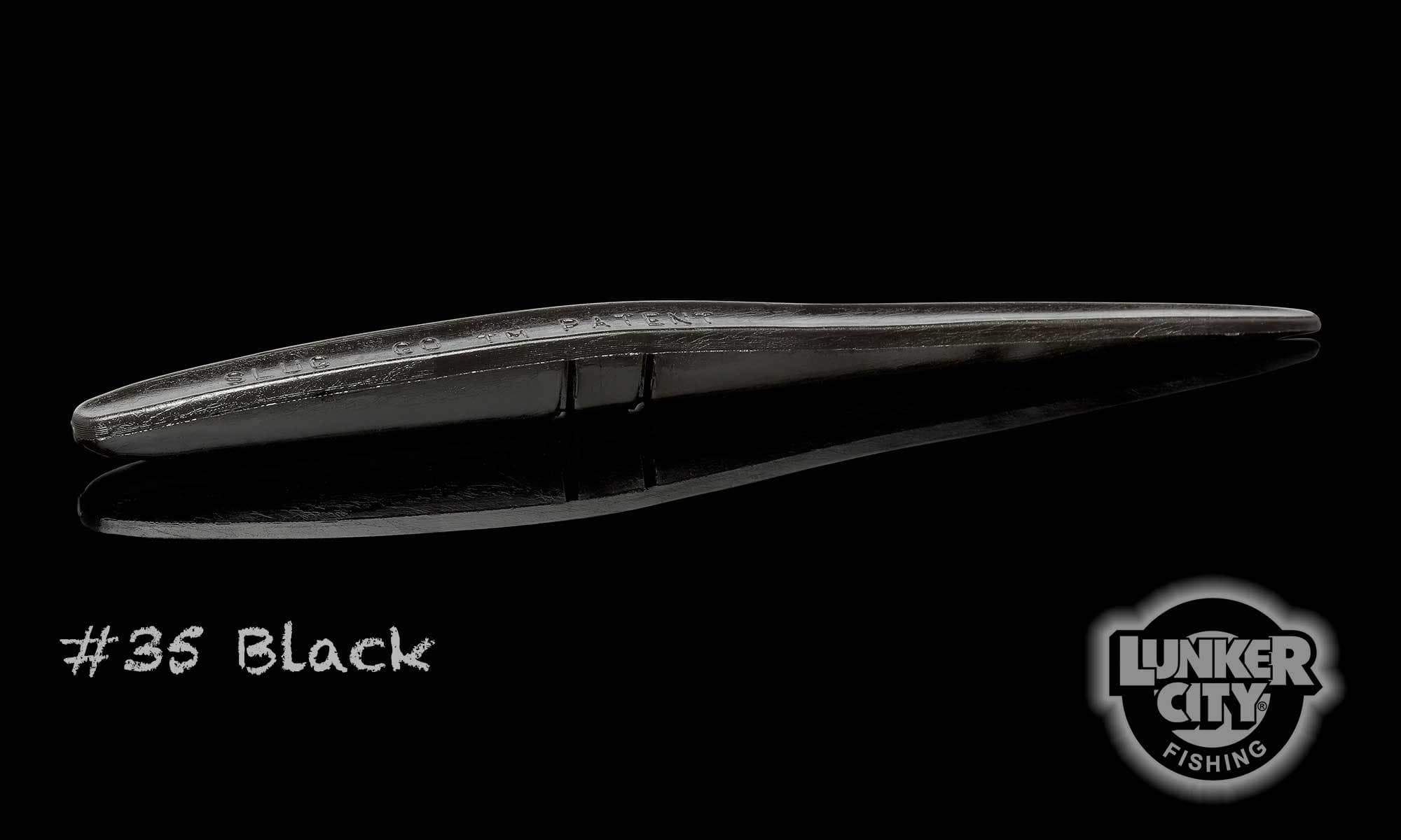 Lunker City Slug-Go 9 3-Pack - Black