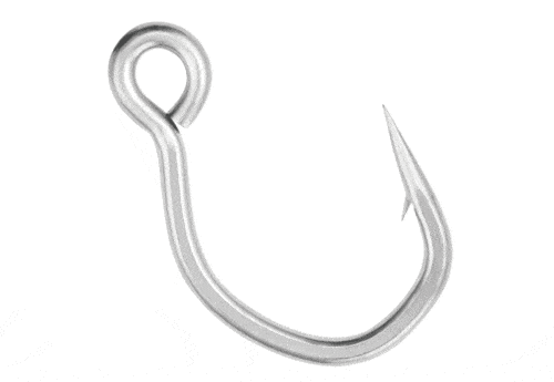  FishTrip 50pcs Inline Fishing Hooks for Treble Hook Replacement,  in-Line Single Forged Eyed Hooks with Split Rings for Lures Plugs Saltwater  Freshwater : Sports & Outdoors