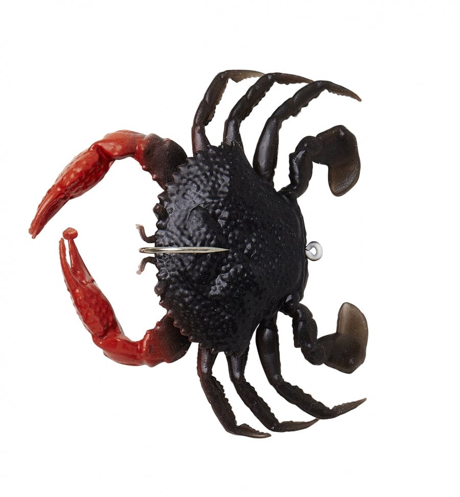 Savage Gear Duratech RTF Crab Black and Red / 3/4&quot; - 1/4oz - 2pk
