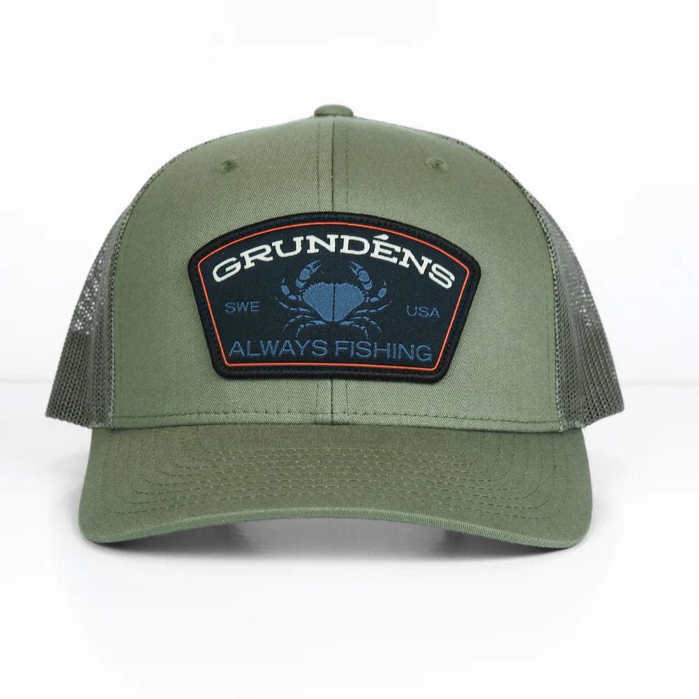 Grundens Trucker Hat Always Fishing Trucker / Loden