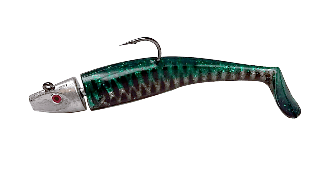 Al Gag&#39;s Whip-It Fish 2 oz - Green Mackerel