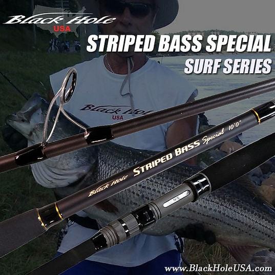 Black Hole USA Striped Bass Special Surf Spinning Rod