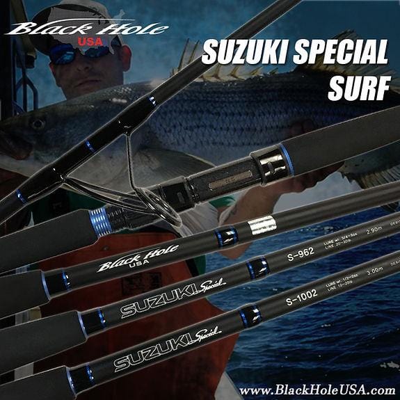Black Hole USA Suzuki Special Surf Spinning Rods