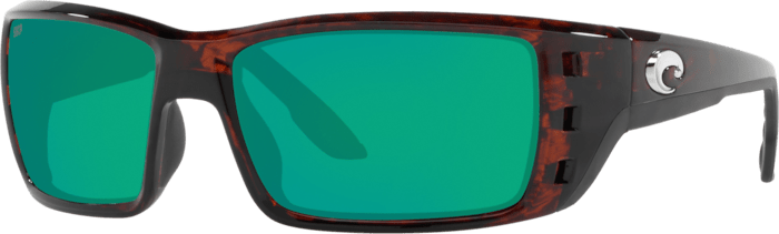 Costa Del Mar Permit Polarized Sunglasses (580P - Polycarbonate Lenses) Tortoise - Green Mirror 580P