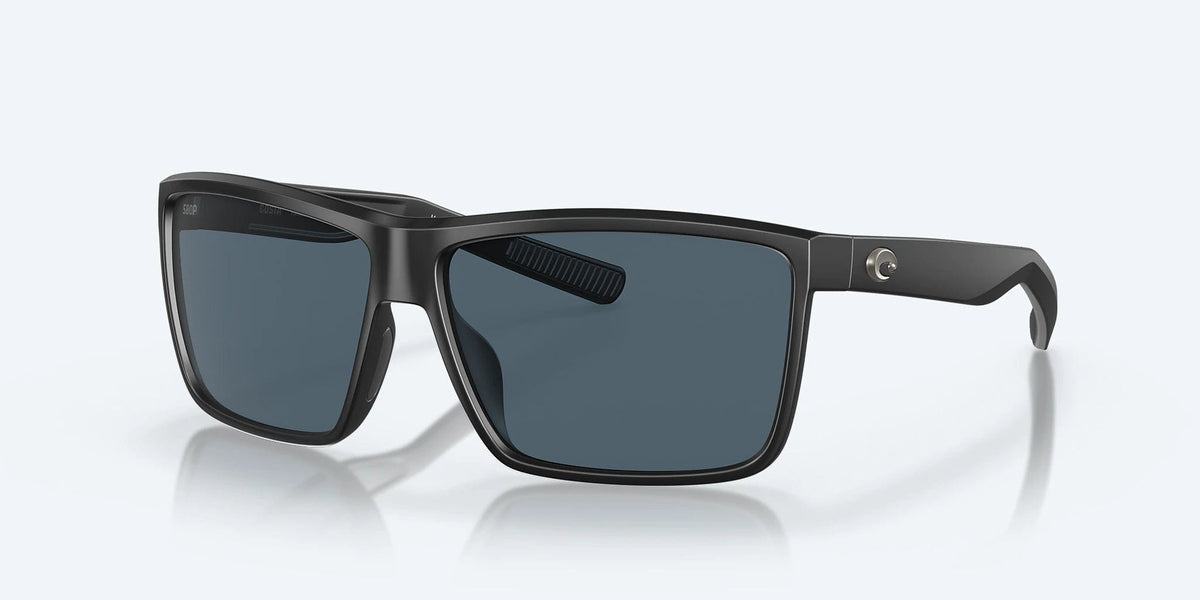 Costa Del Mar Rinconcito Polarized Sunglasses (580P - Polycarbonate Lenses) Matte Black - Gray Polarized  580P