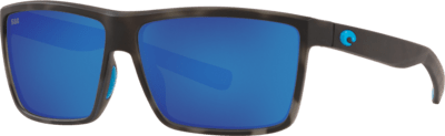 Costa Del Mar Ocearch Rinconcito Polarized Sunglasses (580G - Glass Lenses) Tiger Shark Ocearch - Blue Mirror (RIC 140OC OBMLP)