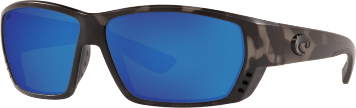 Costa Del Mar Ocearch Tuna Alley Polarized Sunglasses (580G - Glass Lenses) Tiger Shark Ocearch - Blue Mirror (TA 140OC OBMGLP)