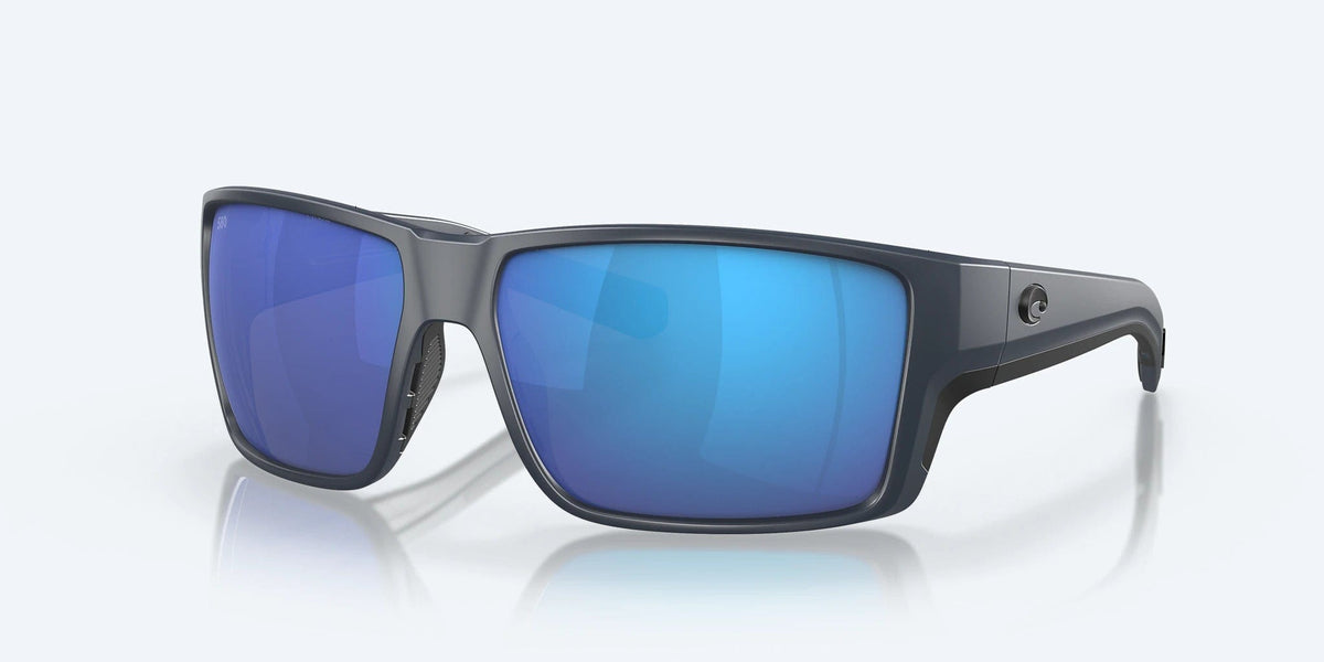 Costa Del Mar Reefton Pro Polarized Sunglasses (580G - Glass Lenses) Matte Midnight Blue - Blue Mirror 580G