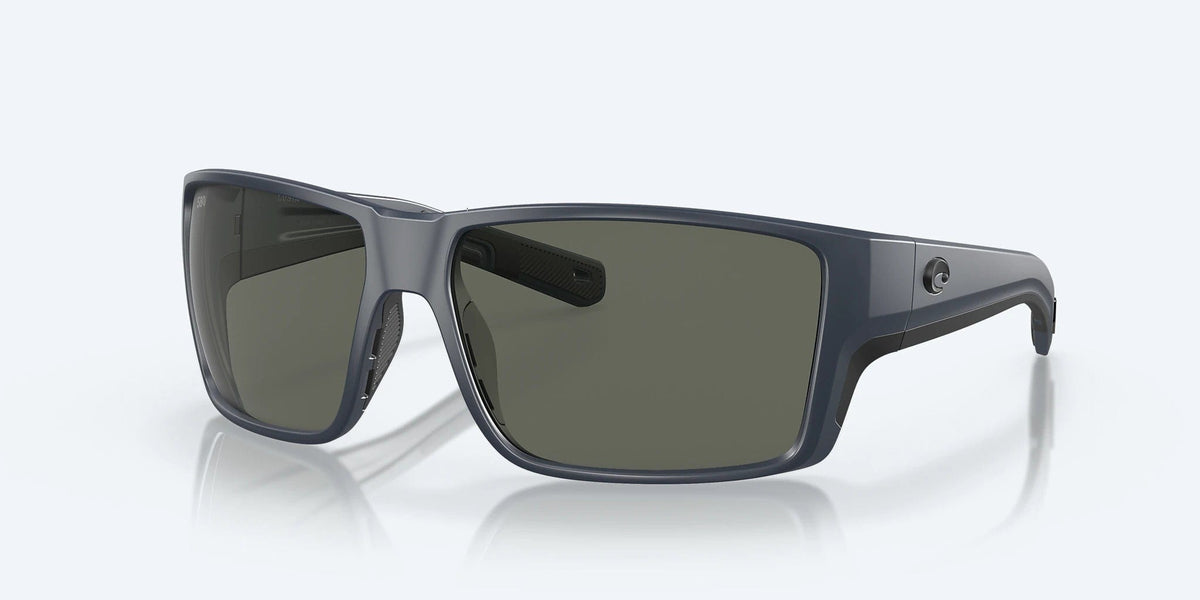 Costa Del Mar Reefton Pro Polarized Sunglasses (580G - Glass Lenses) Matte Midnight Blue - Gray 580G
