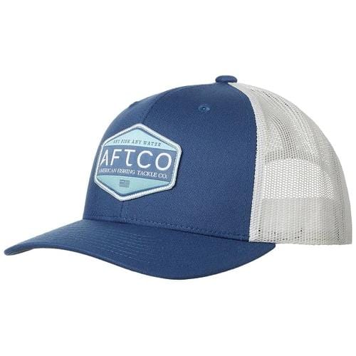 Aftco Transfer Trucker Hat Navy