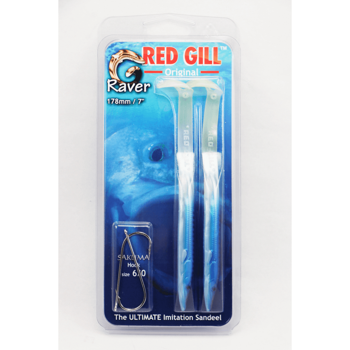 Red Gill Original - Raver 178mm Blue Mack